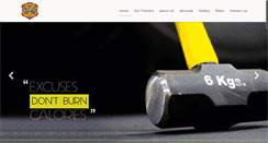 Desktop Screenshot of kratos-fitness.com